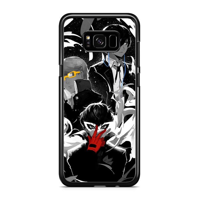 Persona 5 - Protagonist and Arsène Samsung Galaxy S8 Plus Case