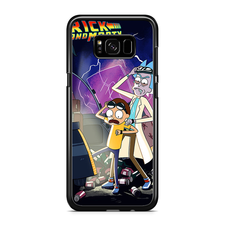 Rick And Morty Back To The Future Samsung Galaxy S8 Plus Case