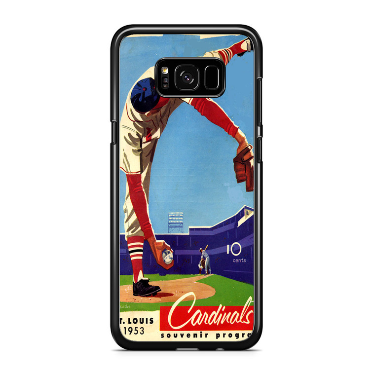 Vintage St Lous Cardinals Scorecard Samsung Galaxy S8 Plus Case