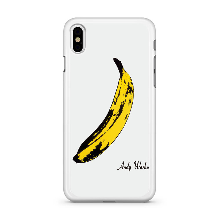 Andy Warhol Banana iPhone X Case