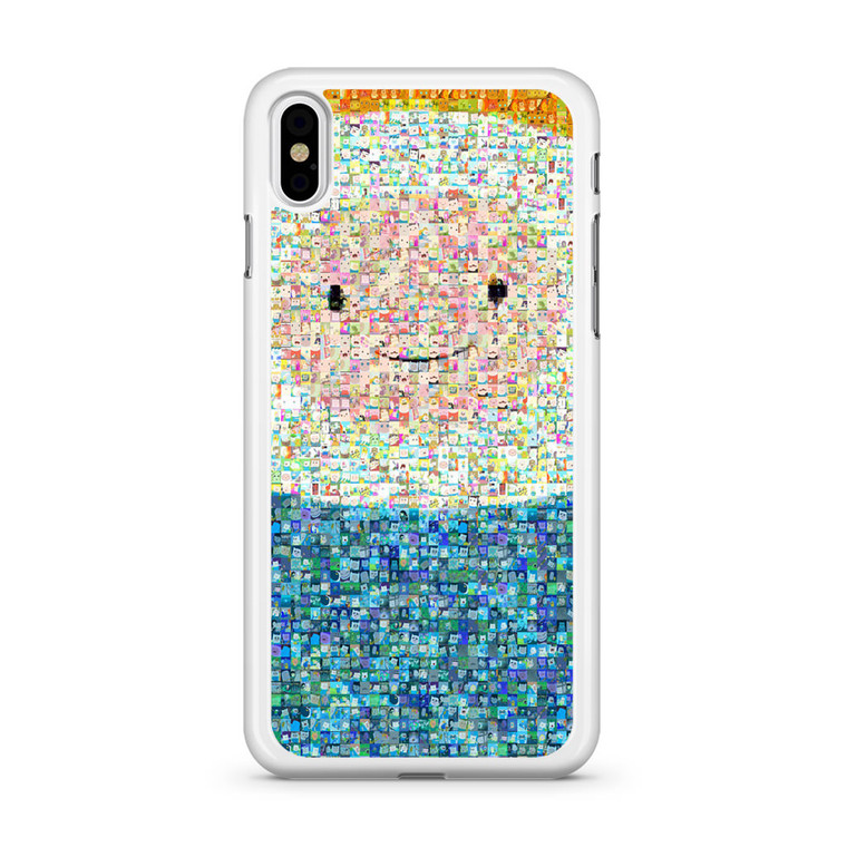 Adventure Time Finn Collage iPhone X Case