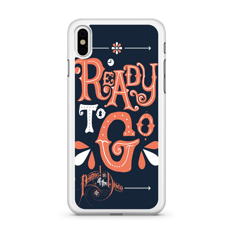 Panic at the Disco Ready To Go iPhone X Case