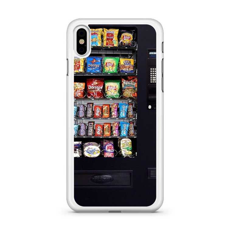 Snacks Vending Machine iPhone X Case