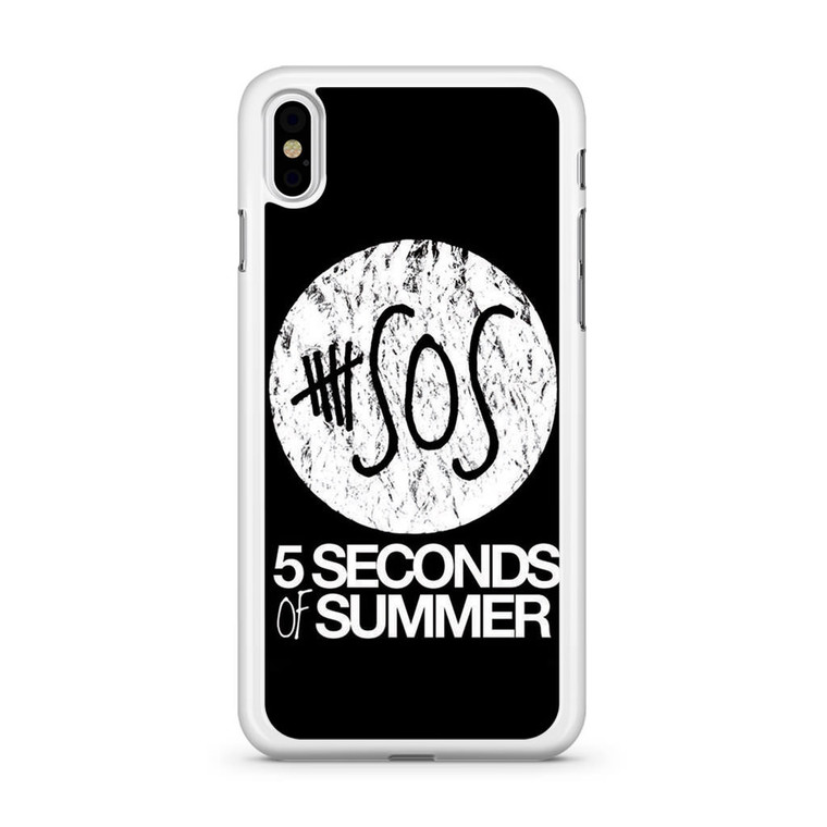 5 Second Of Summer Log iPhone X Case