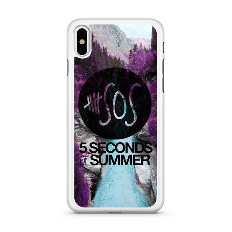 5 SOS Natural Blossom iPhone X Case