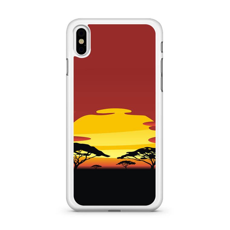 African Sunset iPhone X Case