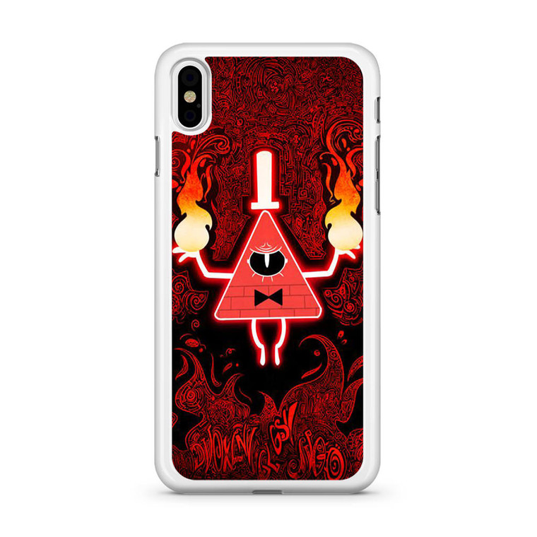 Gravity Falls Bill Cipher Angry iPhone X Case