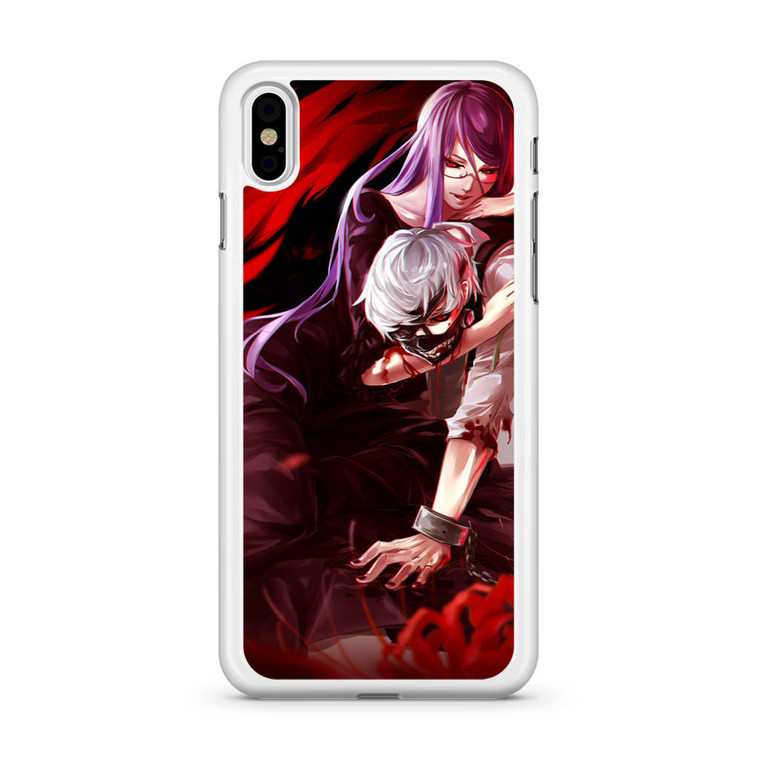 Tokyo Ghoul Kaneki and Rize iPhone X Case