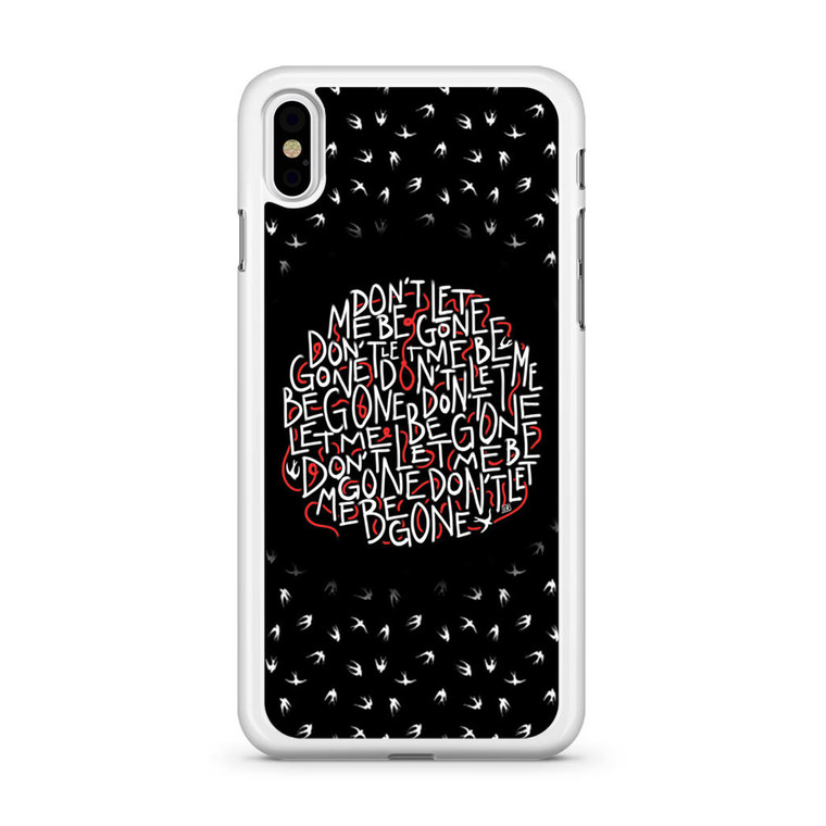 Twenty One Pilot Goner Lyric iPhone X Case