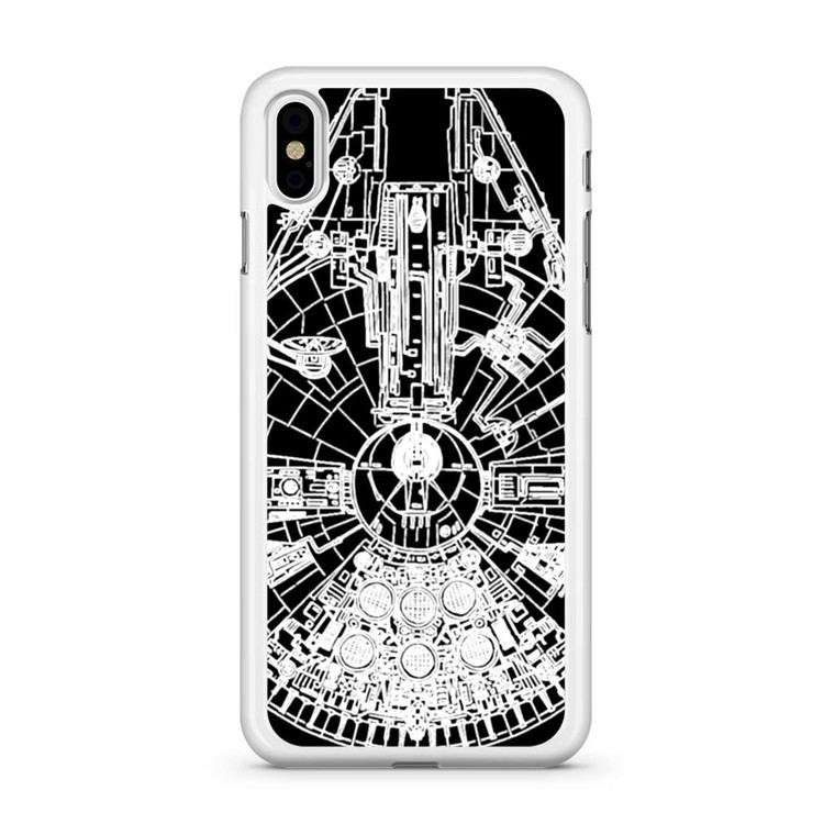 Star Wars Millenium Falcon iPhone X Case