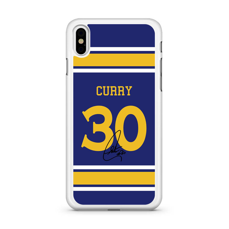 Warriors Stephen Curry Jersey iPhone X Case