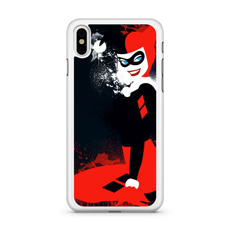 Harley Quinn Spray Paint iPhone X Case