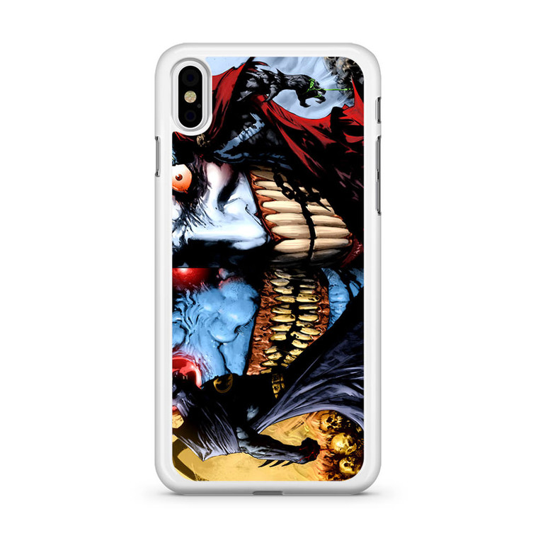 Batman vs Spawn iPhone X Case