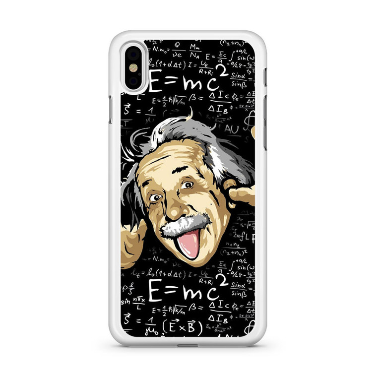 Albert Einstein Formula iPhone X Case