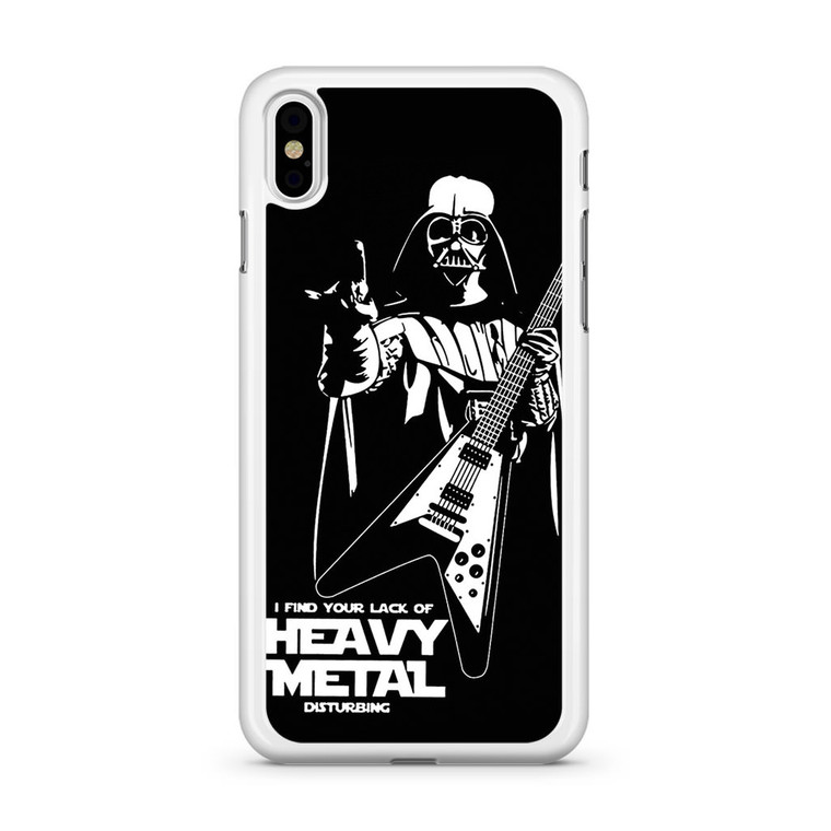 Darth Vader Heavy Metal iPhone X Case