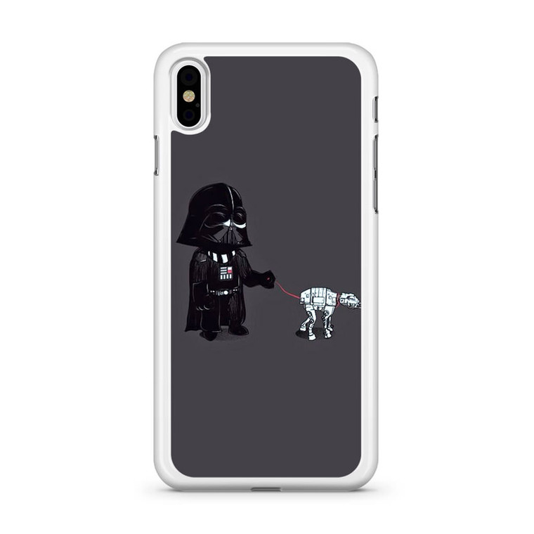 Darth Vader Walking iPhone X Case