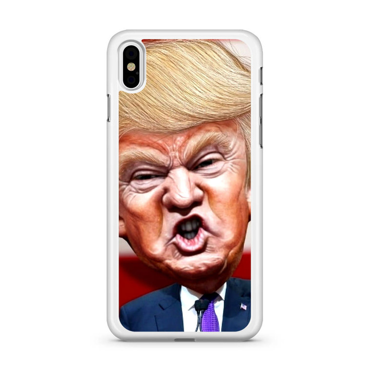 Donald Trump Donkey Hotey iPhone X Case