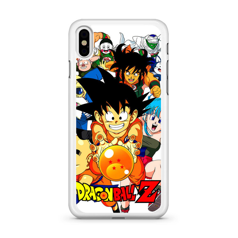 Dragon Ball Z Collage iPhone X Case