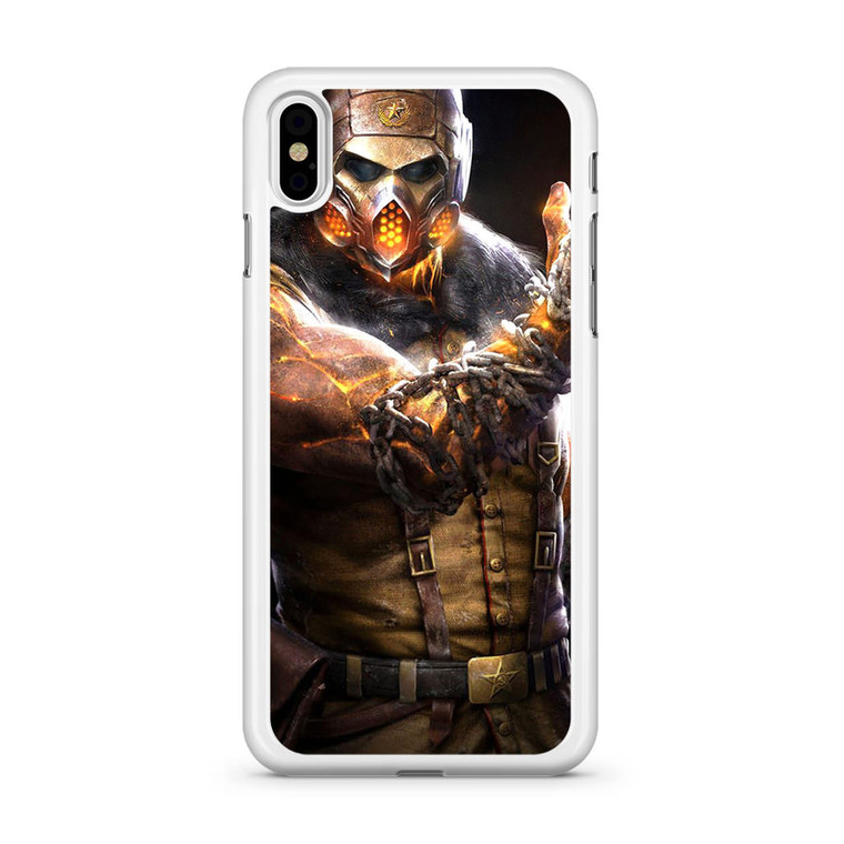 Mortal Kombat X Scorpion Character iPhone X Case