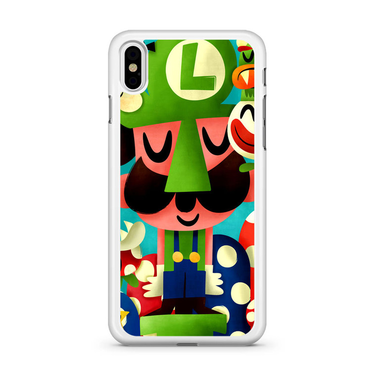 Super Mario Bros Luigi iPhone X Case