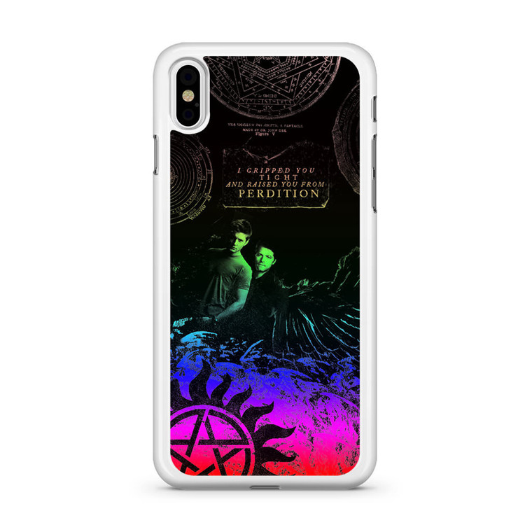 Supernatural Artwork iPhone X Case