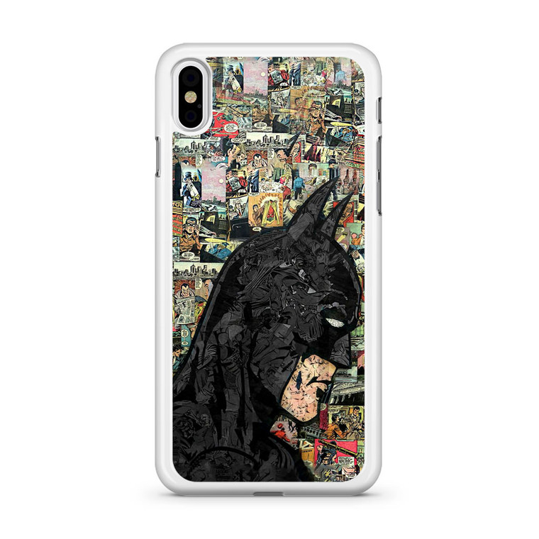 Batman Comics Patern iPhone X Case