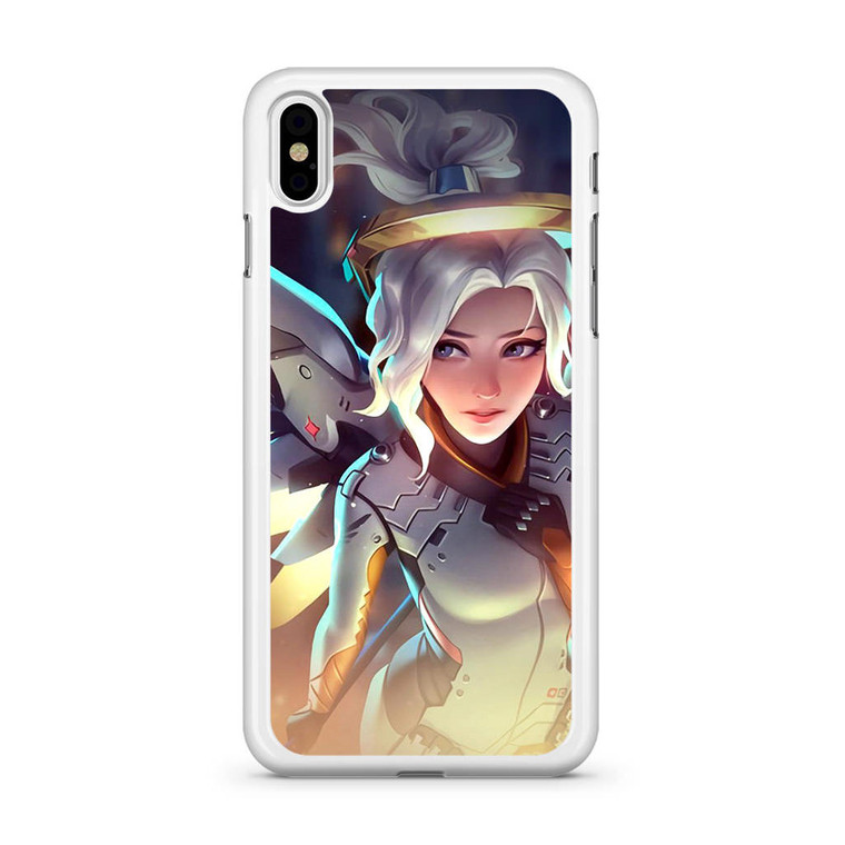 Mercy Overwatch Angel Healer iPhone X Case