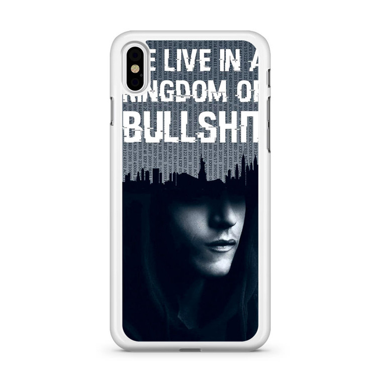 Mr Robot Minimalism iPhone X Case