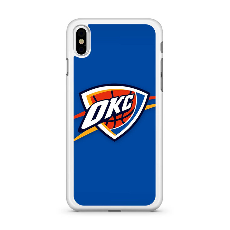 Oklahoma City Thunder Logo Nba iPhone X Case