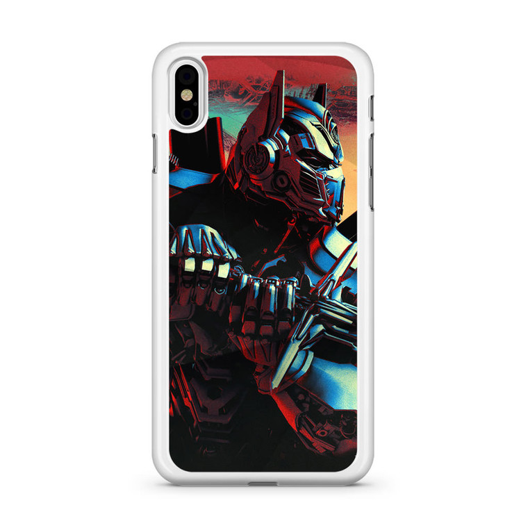 Optimus Prime The Last Knight Transformers iPhone X Case