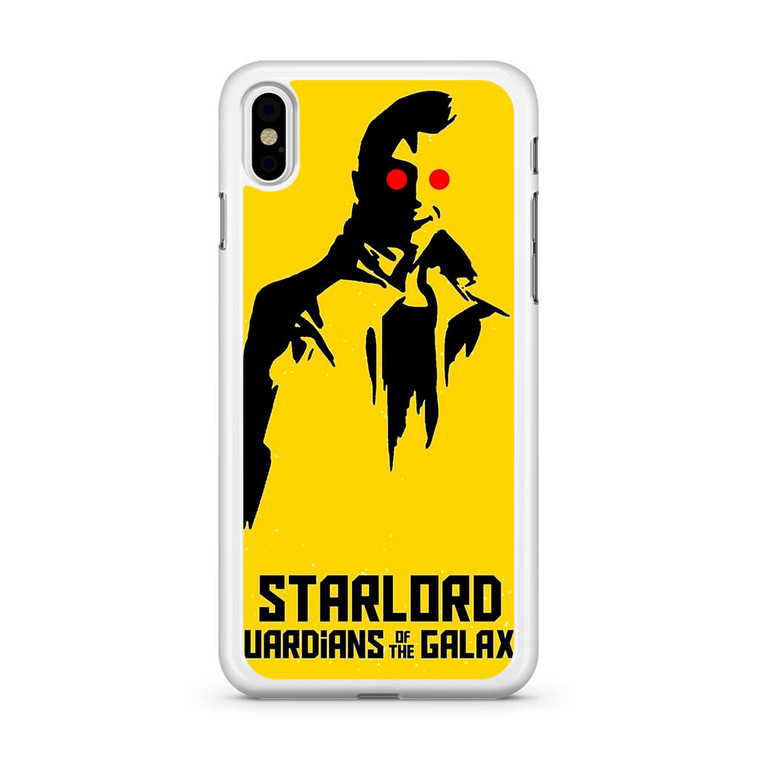 Star Lord Art iPhone X Case