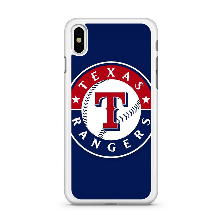 Texas Rangers Logo iPhone X Case