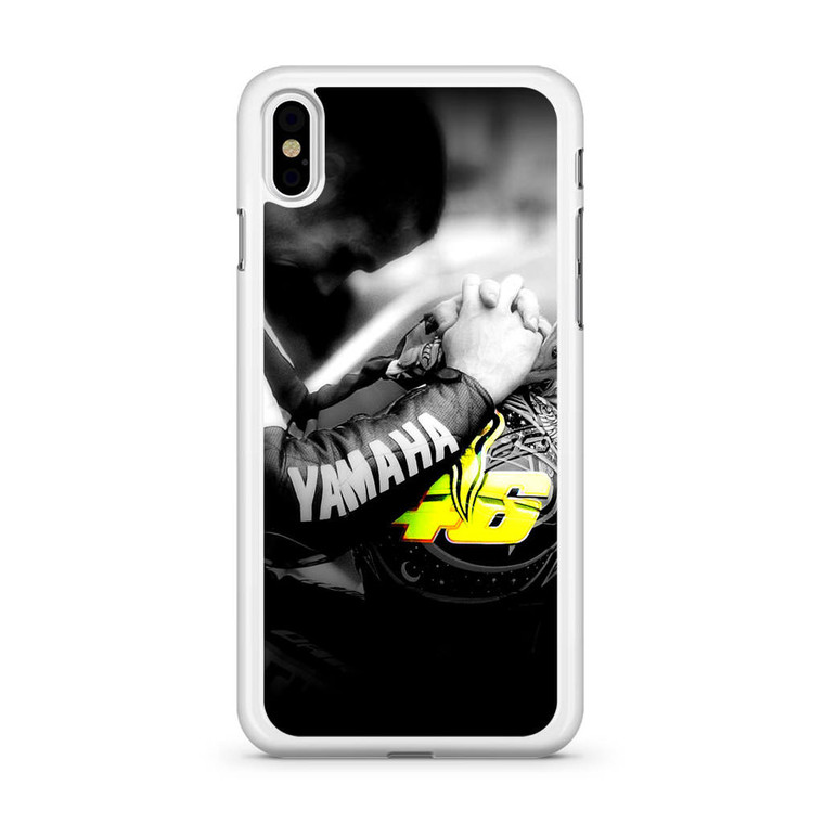Valentino Rossi 46 Helm iPhone X Case