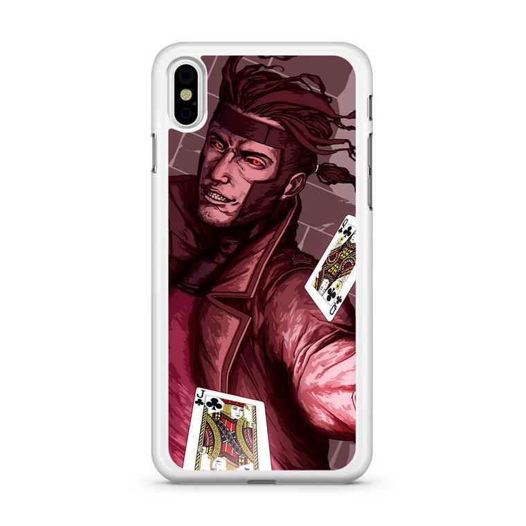 X Men Gambit iPhone X Case