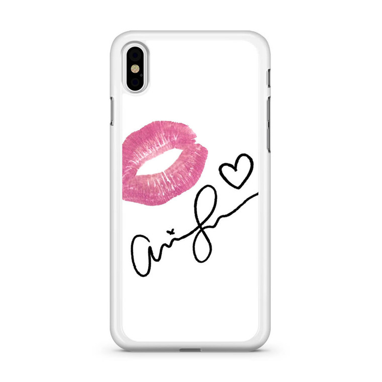 Ariana Grande Signature lips iPhone X Case
