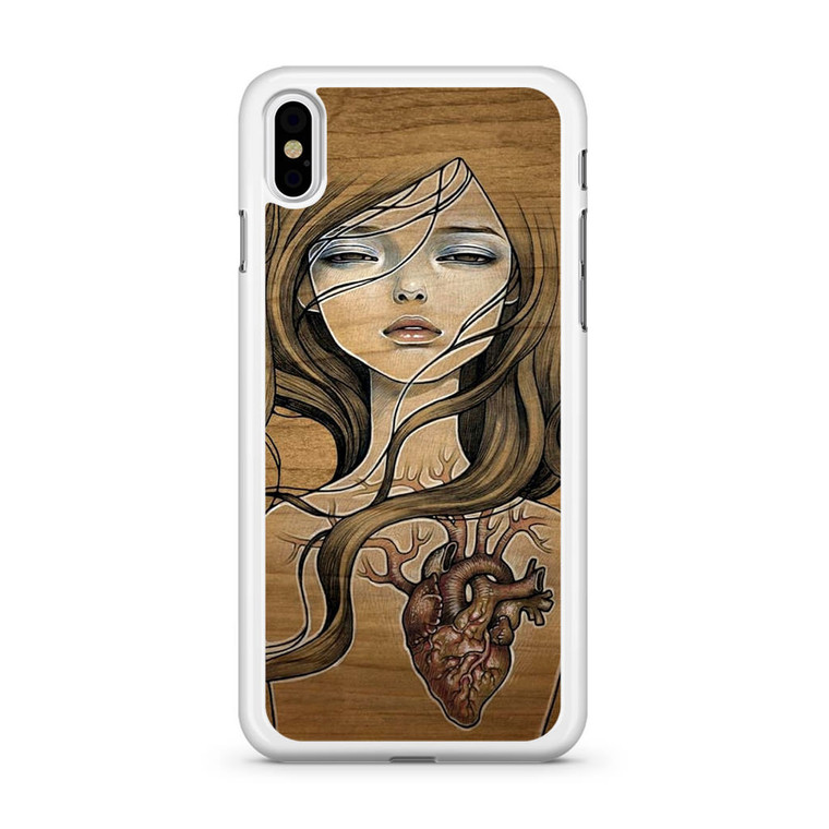 Audrey Kawasaki My Dishonest Heart iPhone X Case