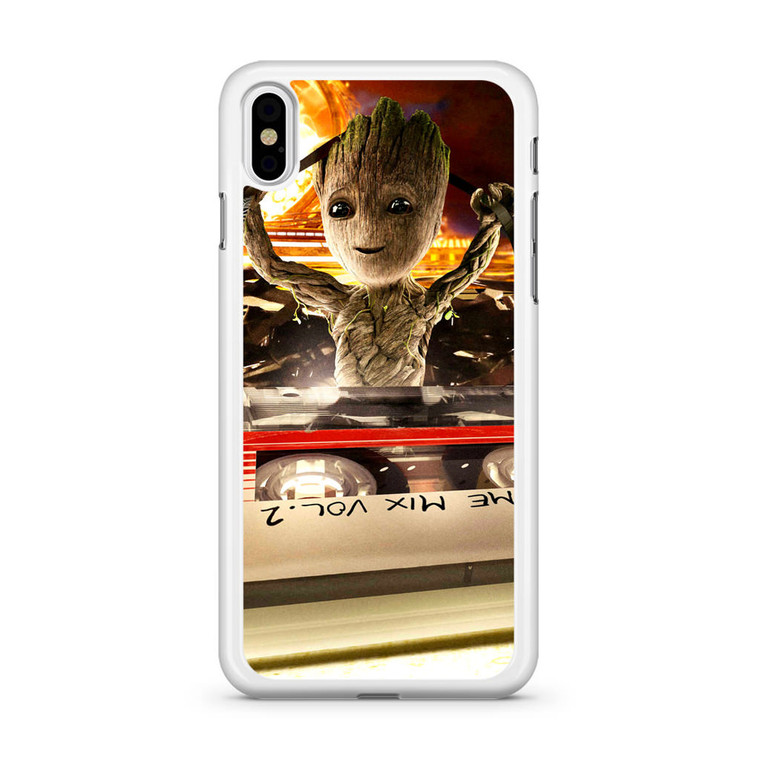 Baby Groot Guardians Galaxy iPhone X Case