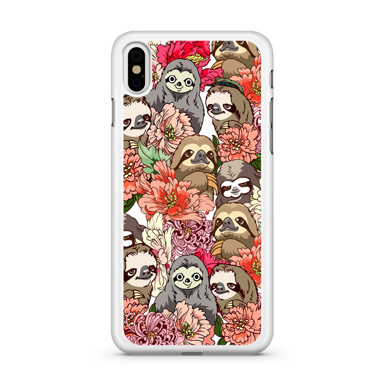 Because Sloths iPhone X Case