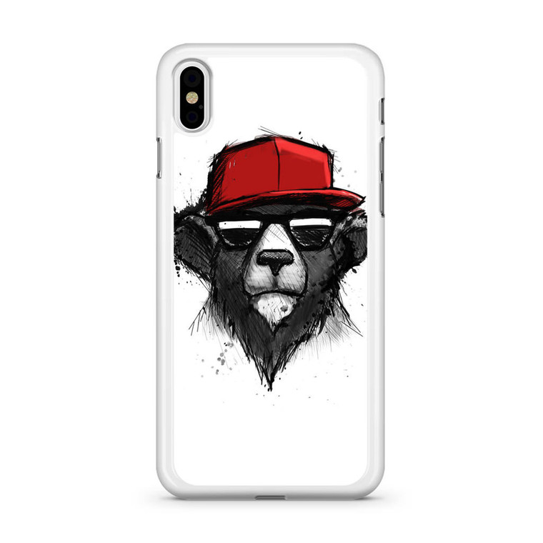 Dope Bear iPhone X Case