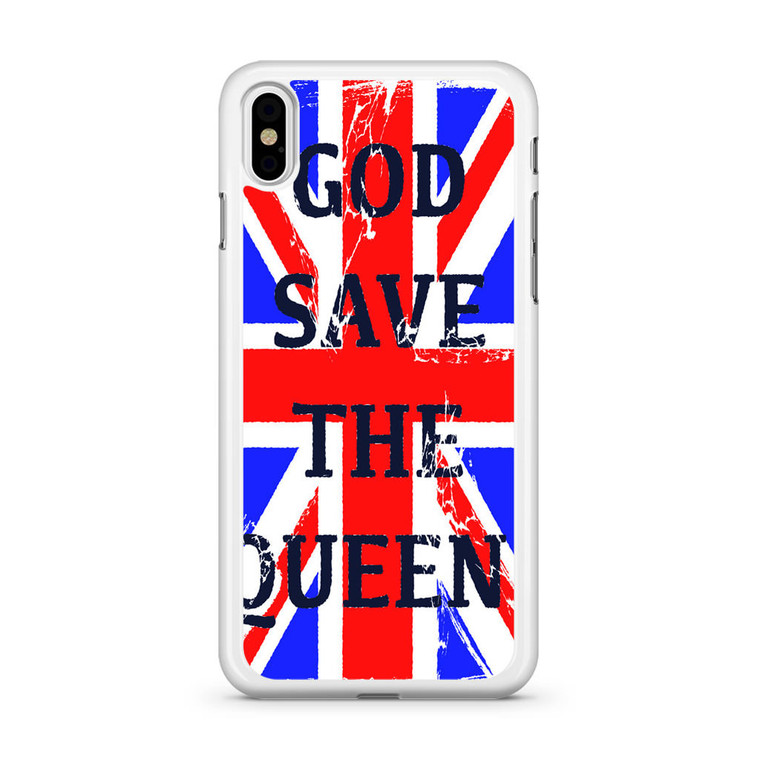 God Save The Queen iPhone X Case