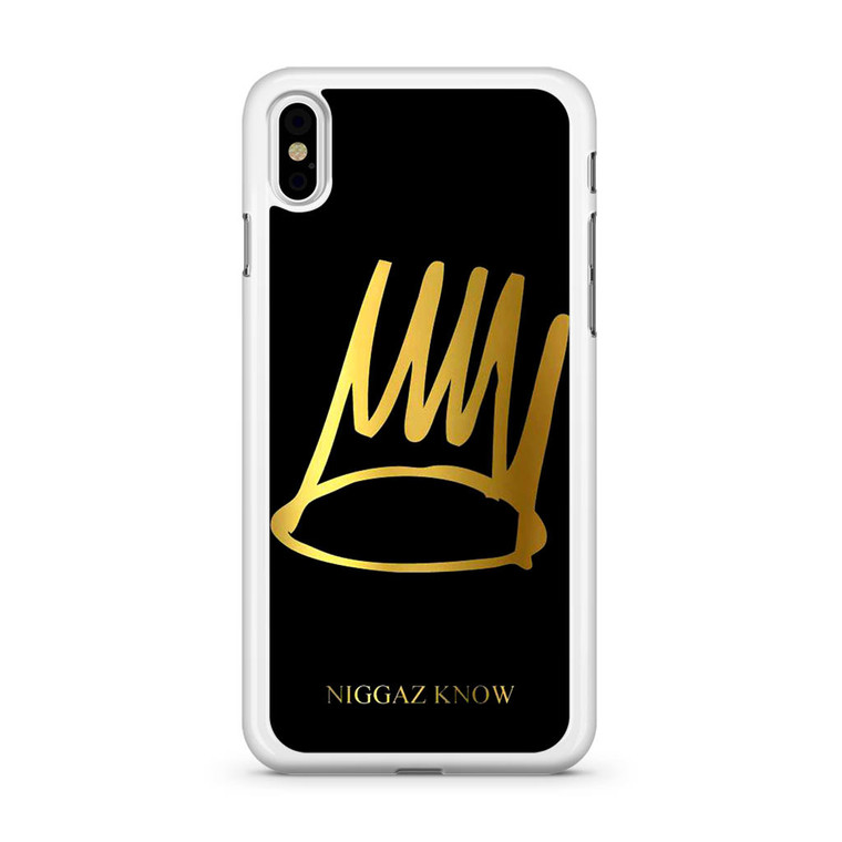 J Cole Crown Born Sinner iPhone X Case
