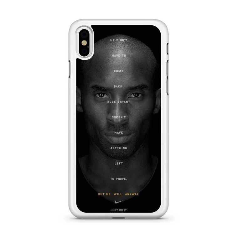 Kobe Nike iPhone X Case