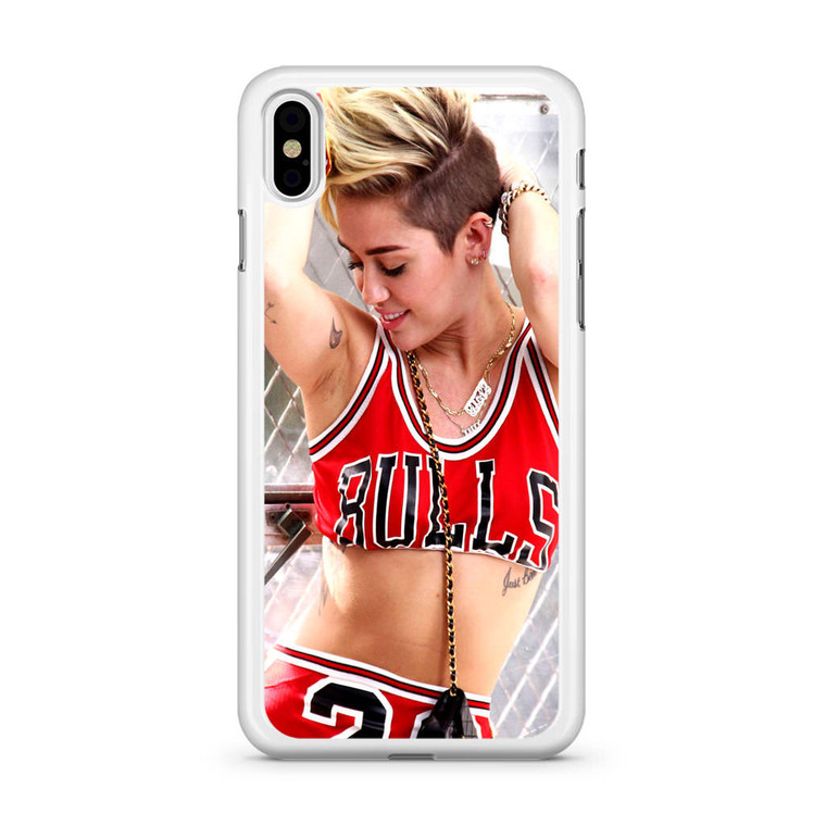 Miley Cyrus Chicago Bulls 23 iPhone X Case