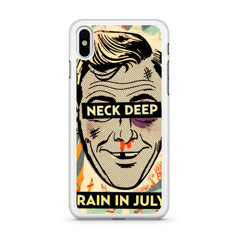 Neck Deep Rain in July iPhone X Case