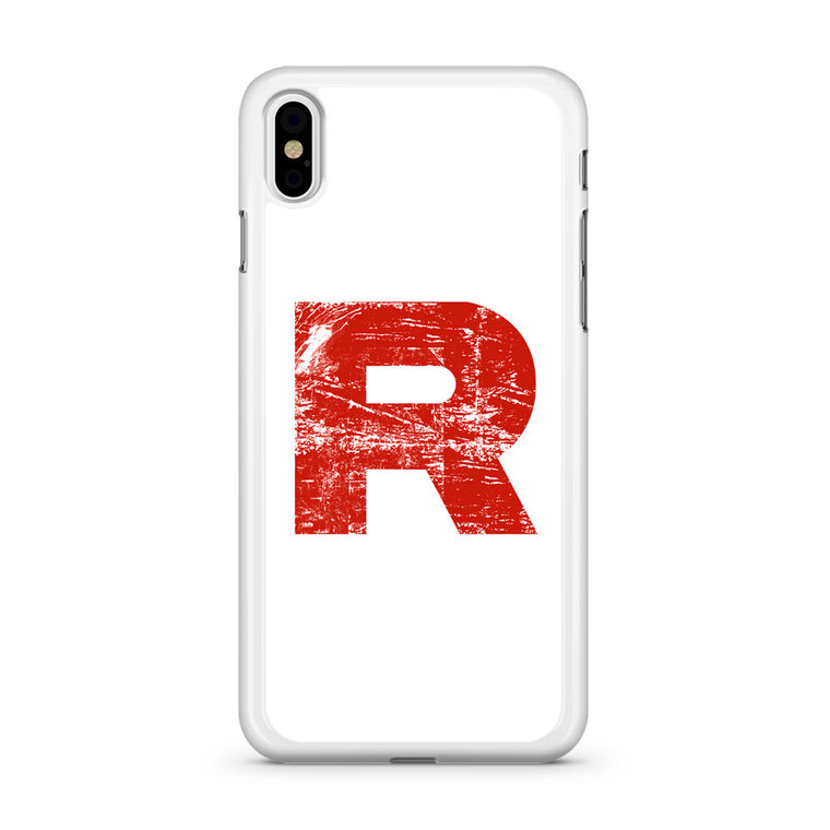 Pokemon Rocket Team Logo iPhone X Case