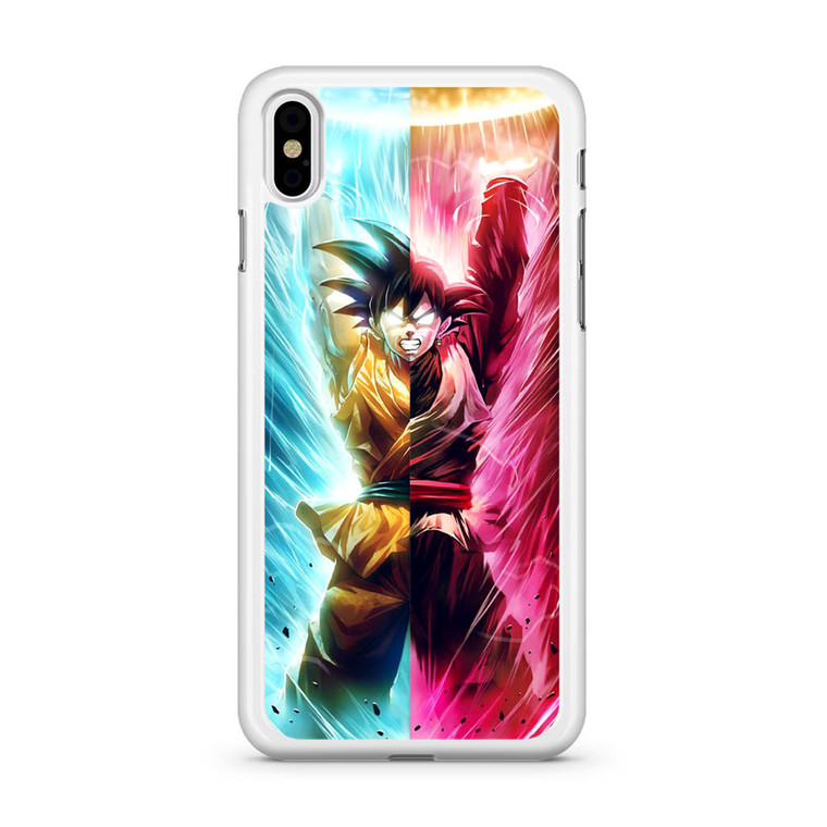 Spirit Bomb Split Goku iPhone X Case