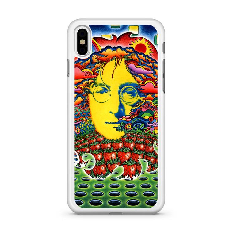 Strawberry Field For Lennon iPhone X Case