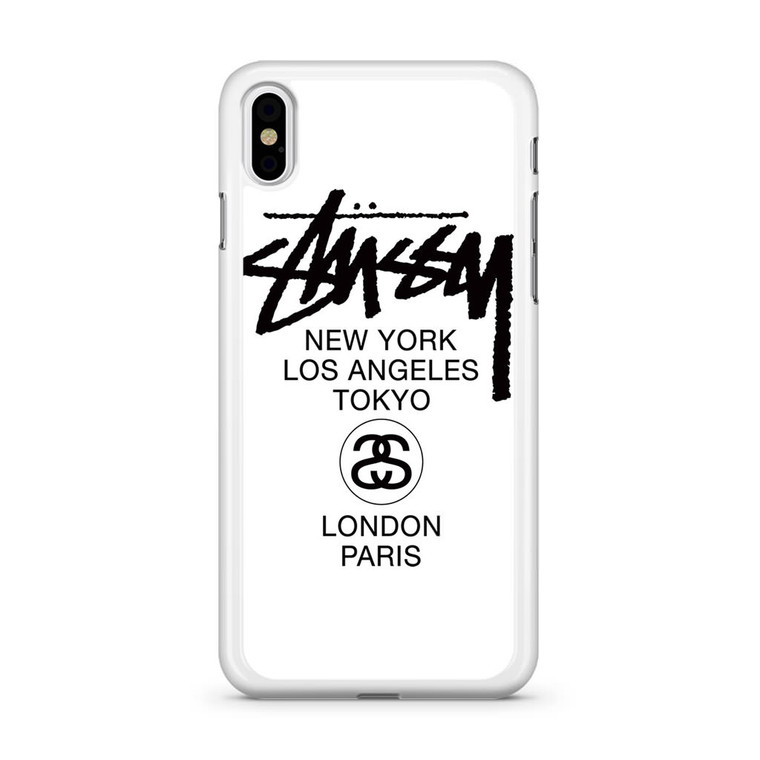 Stussy Inc Logo iPhone X Case