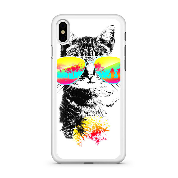 Summer Cat iPhone X Case
