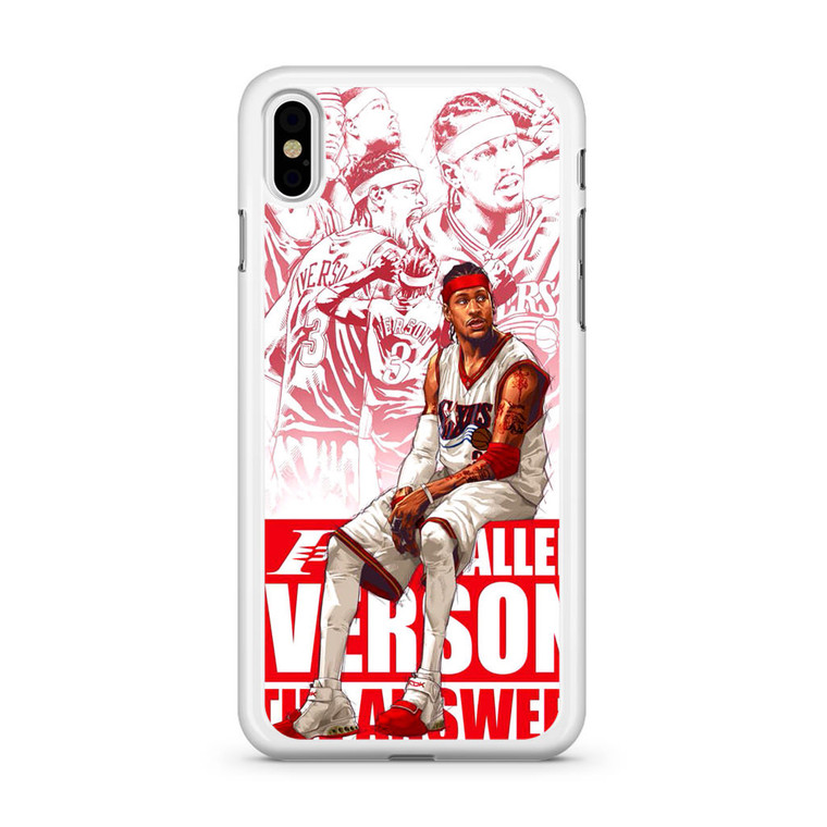 The Answer Allen Iverson iPhone X Case